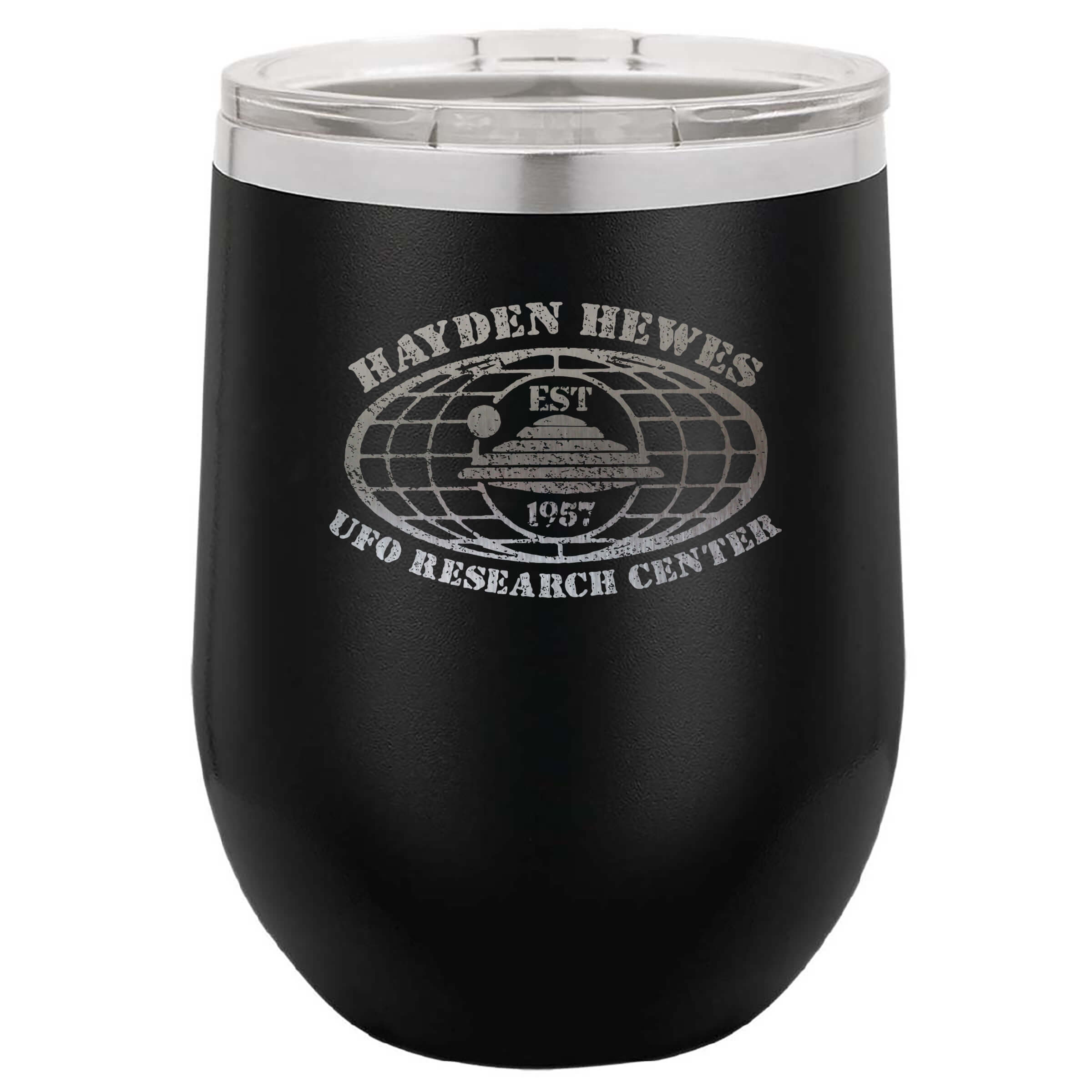 IUFOB Retro Logo Insulated Wine Tumbler