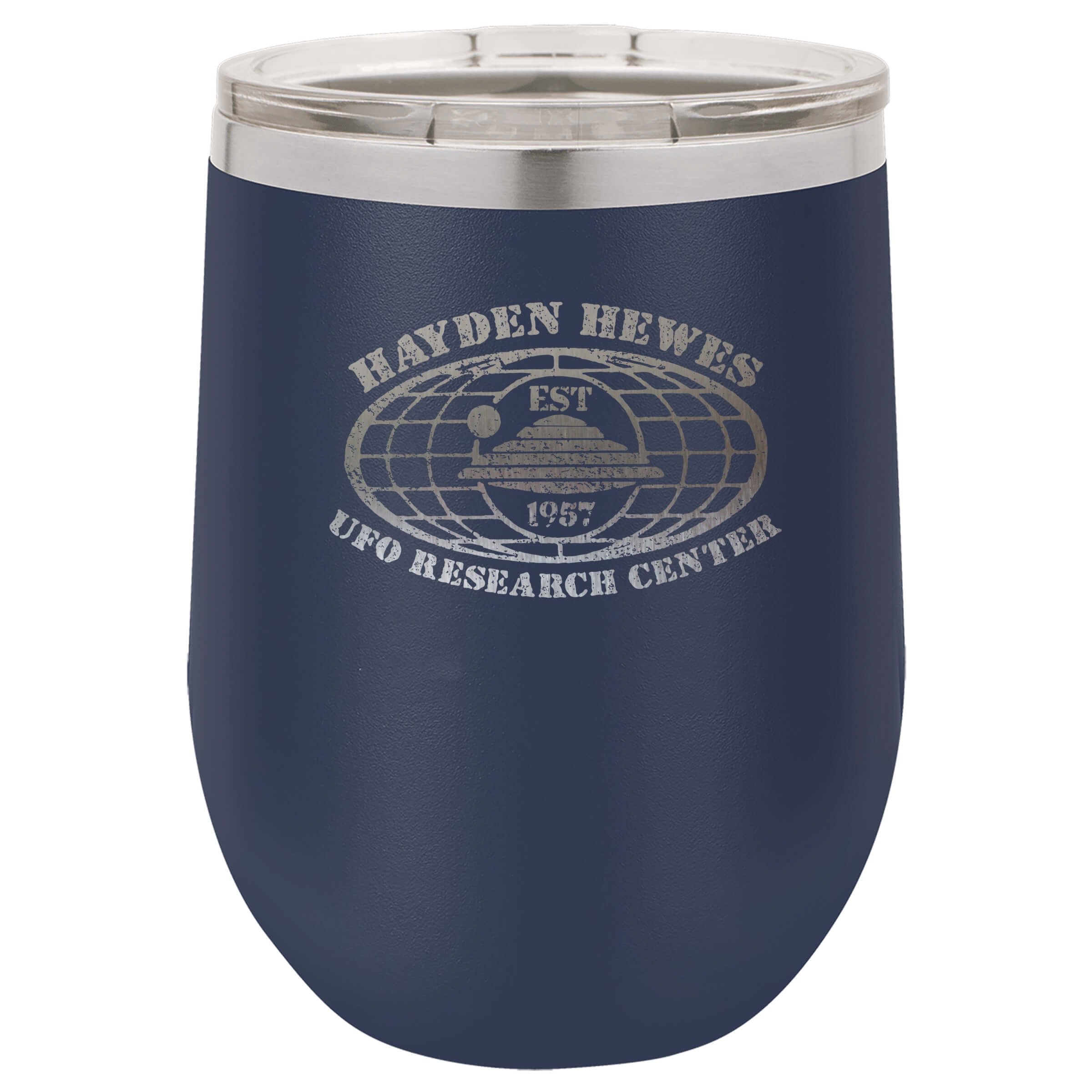 IUFOB Retro Logo Insulated Wine Tumbler