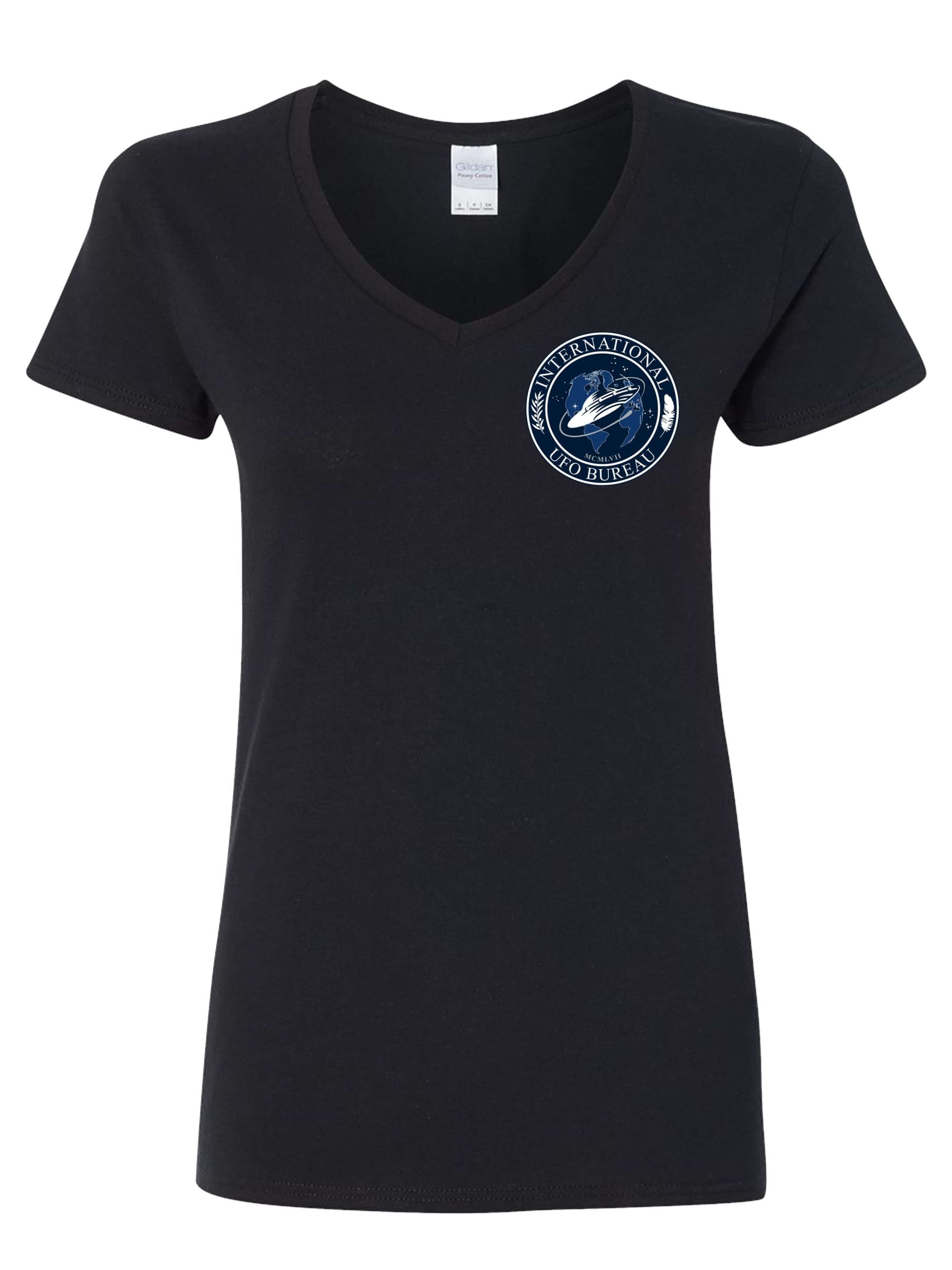 IUFOB Logo V-Neck T-Shirt