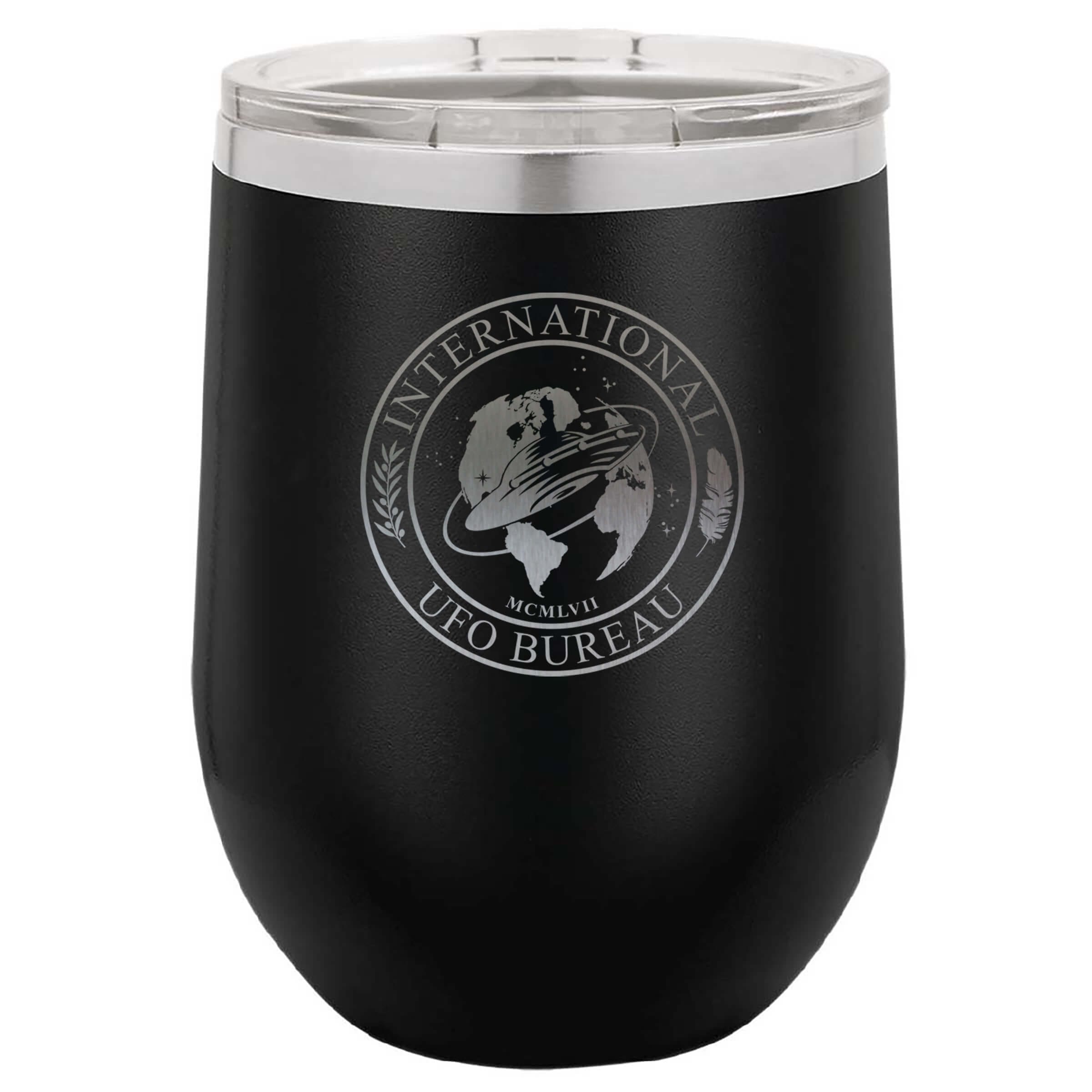 IUFOB Logo Insulated Wine Tumbler