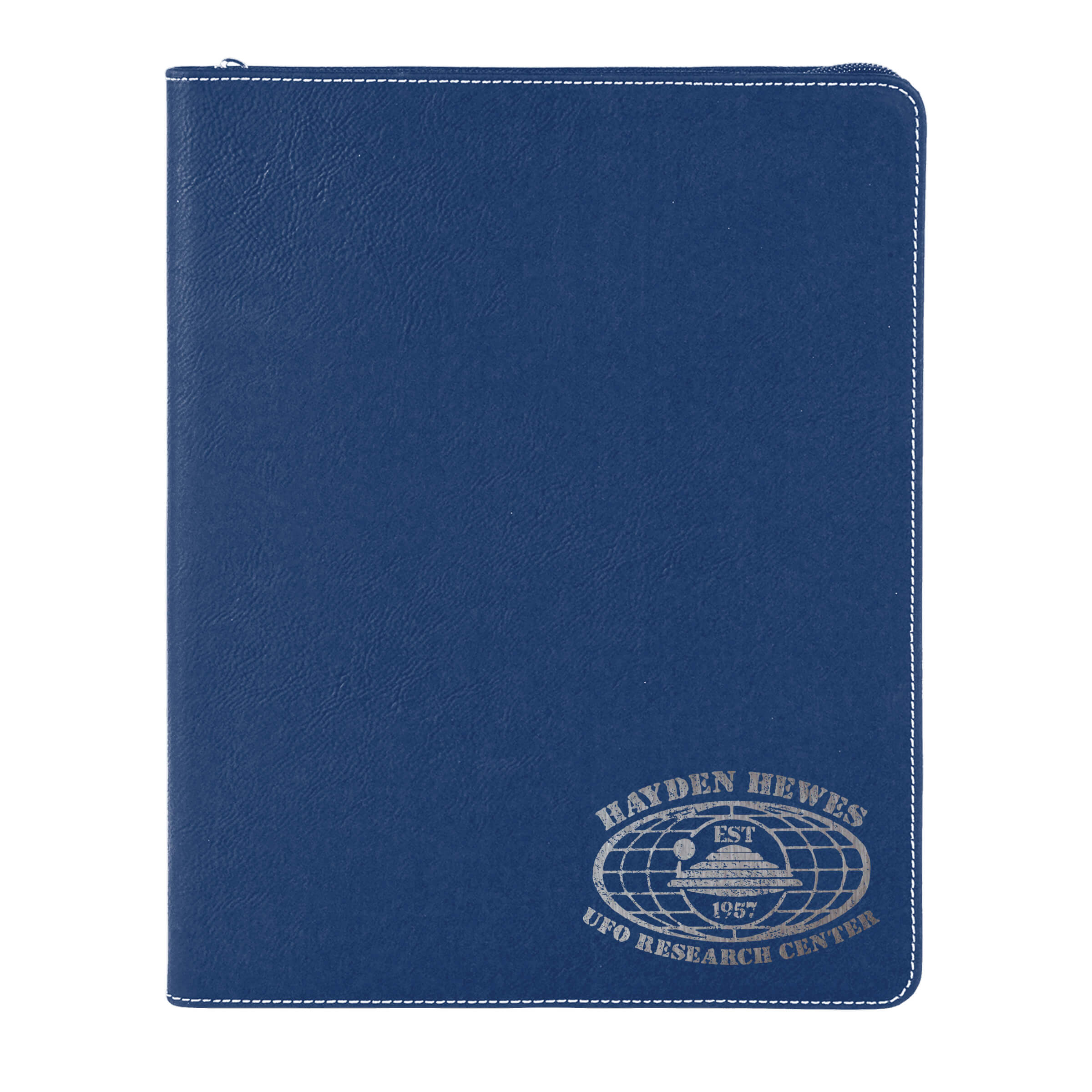 IUFOB 9 1/2" x 12" Leatherette Portfolio with Notepad & Zipper