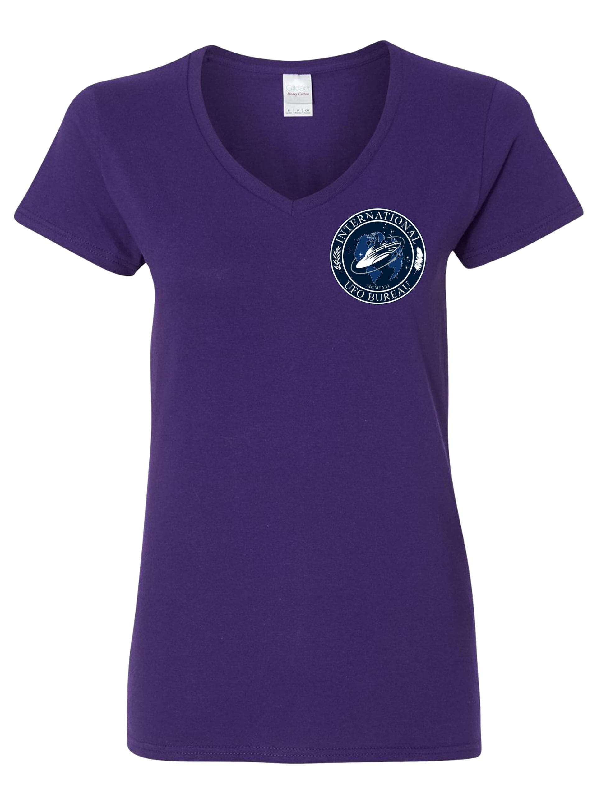 IUFOB Logo V-Neck T-Shirt